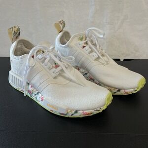 Adidas NMD_R1 Watercolor Cloud White/Hi Res Women's Shoes Size 6 GX5402 2021
